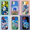 Anime S-Sonics Wallpaper Hedgehogs Cover Case for Apple iPhone 15 14 13 12 Mini 11 Pro X XR XS Max 7 8 Plus + 15+ Phone Casing