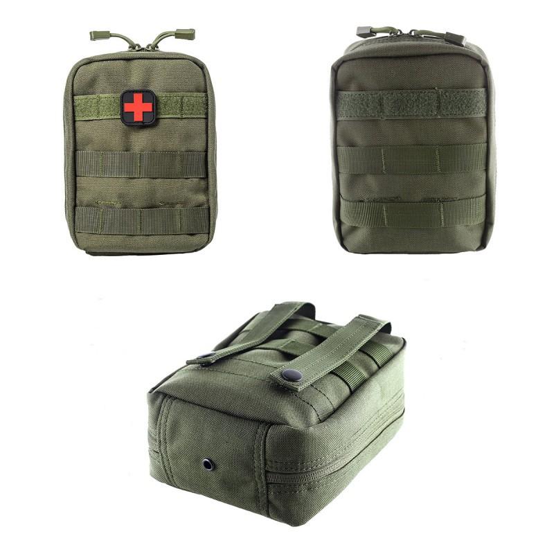 Outdoor Mountaineering Waist Bag Molle Training Field Camping First Aid Portable Medical