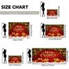 1Pcs Merry Christmas Suitable Decoration Background Winter Backdrop Decorations For Photo Studio Photo Booth Christams Party