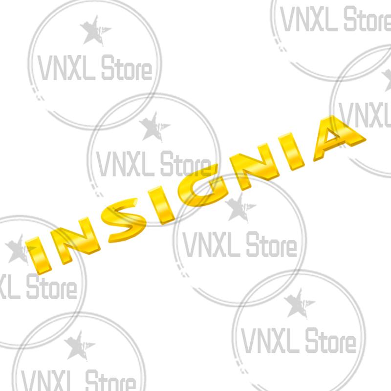 Car-Styling For Opel Vauxhall Insignia Letter 3D Metal Stickers Car Trunk Body Emblem Auto Lettering Decals Accessories