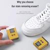 Compact Shoe Cleaning Eraser for Sneakers and Suede - Removes Stains and Keeps White Shoes Bright