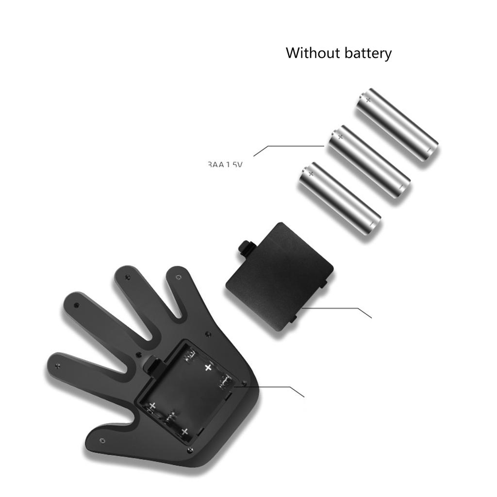 Hand Gesture Light for Car,Funny Gesture Finger Light for Car with Remote, LED Car Back Window Sign Car Gadgets
