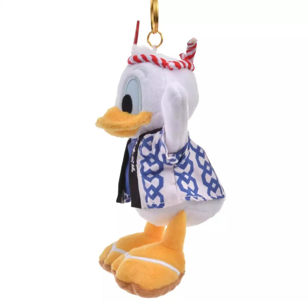 Disney Donald Plush Keychain Japan Japanese Matsuri NEW Disney Store