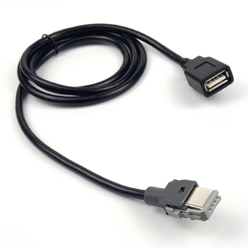 Автомобильная аудиосистема 4-контактный разъем 4-контактный на USB-разъем female Конвертер Автомобильный 4-контактный на USB-разъем female Совместим с несколькими моделями China Mainland