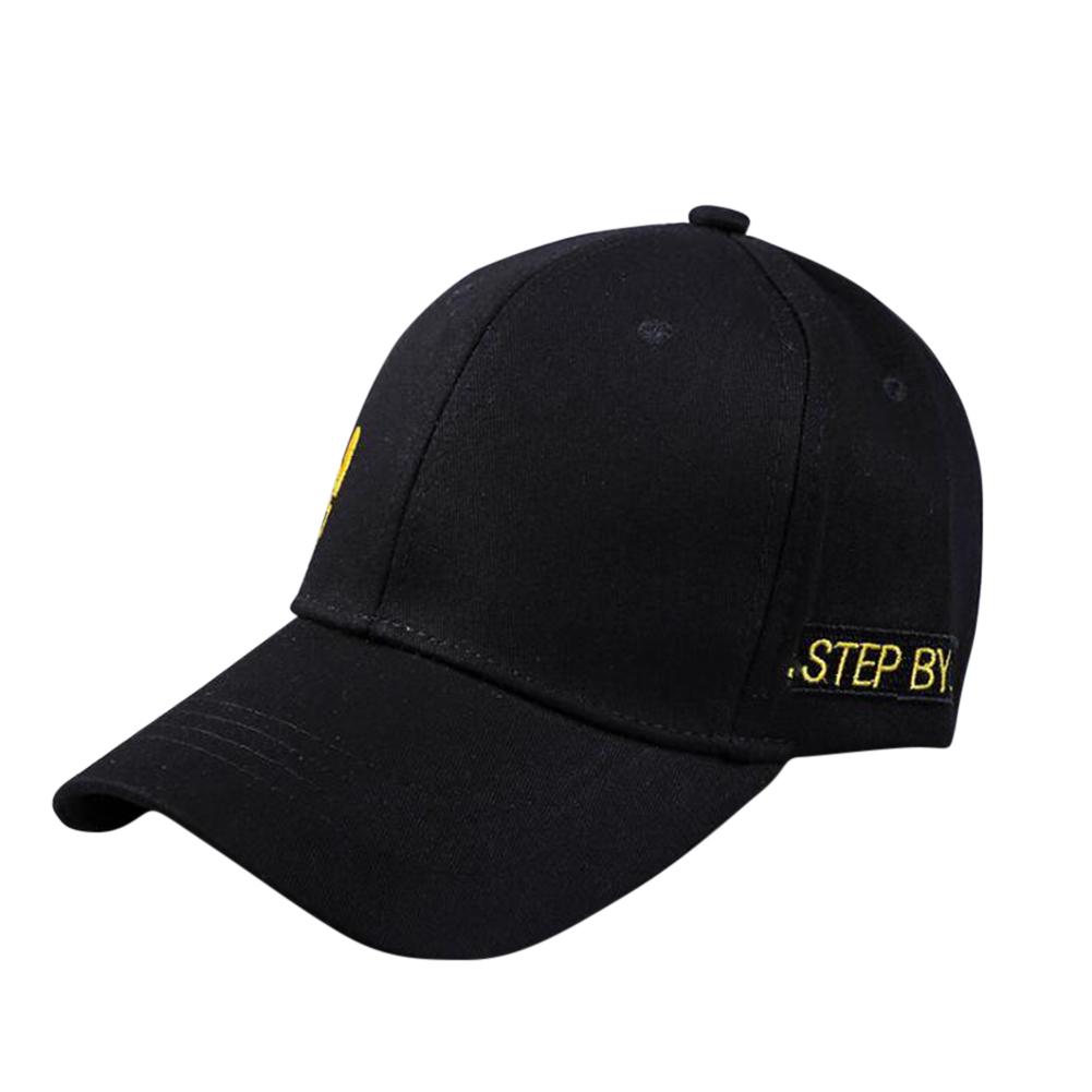 Men Women Simple Casual Hip-Hop Adjustable Letter Embroidery Baseball Cap