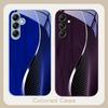 Wood grain mesh black For Samsung A 20 30 22 23 24 25 26 31 32 33 34 35 42 50 51 52 53 54 55 56 70 71 72 73 glass phone case