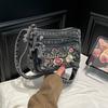 Lightweight Denim Zipper Crossbody Bag Stitching Line Embroidery Decoration Bag Hot Sale Casual Youth Women's Shoulder Bags