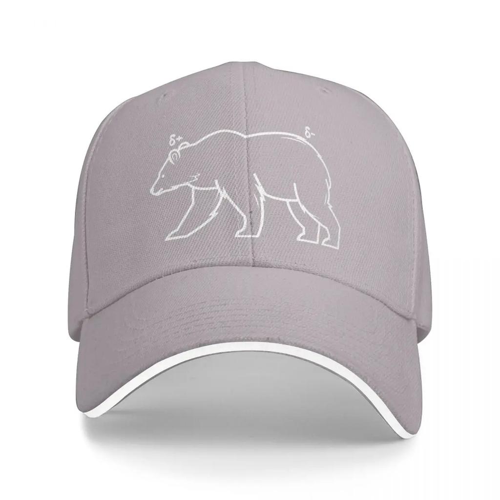 Chemistry Polar Bear Baseball Cap Wild Ball Hat New  Men Caps Womens