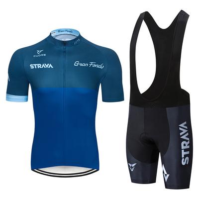 2026 Fashion STRAVA Summer Short Sleeve Breathable Cycling Suit Off-Road Motorcycle Suit Speed