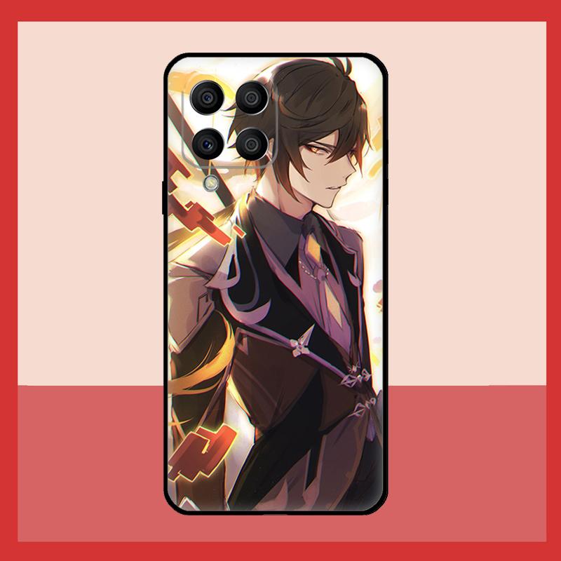 Genshin Impact Zhongli Case For Samsung Galaxy M12 M52 M06 M16 M36 M56 M33 M15 M55 M31 M13 M14 M53 M32 M35 M34 M54