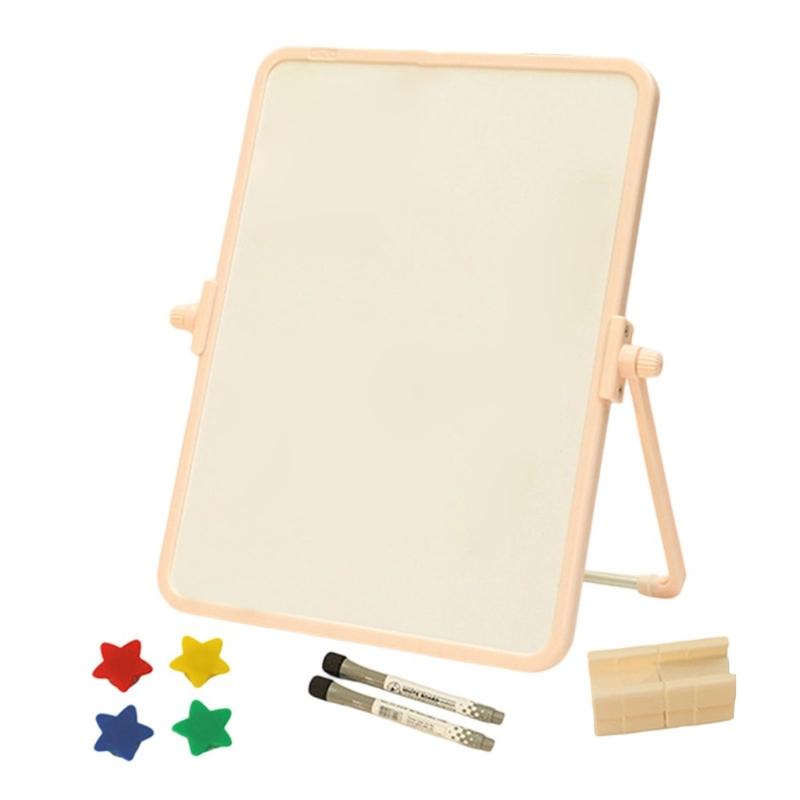 Doppelseitige Whiteboards Message Board Magnetisches Whiteboard mit Markern Hängendes Schreibbrett zum Zeichnen & Schreiben