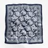 Professional Suit Silk Scarf 60Cm Satin Imitation Silk Small Square Scarf Retro Cashew Print Silk Scarf Women