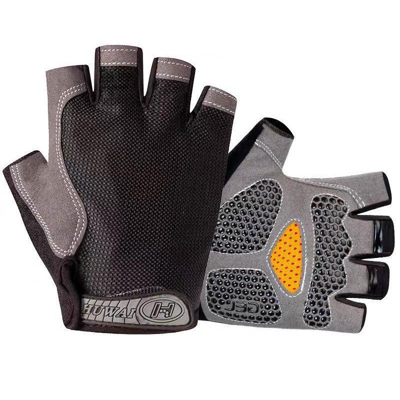 Summer Bicycle Cycling Gloves for Men and Women Sun Protection Mesh Breathable and Quick Drying Fitness Cycling Anti Slip Fishing