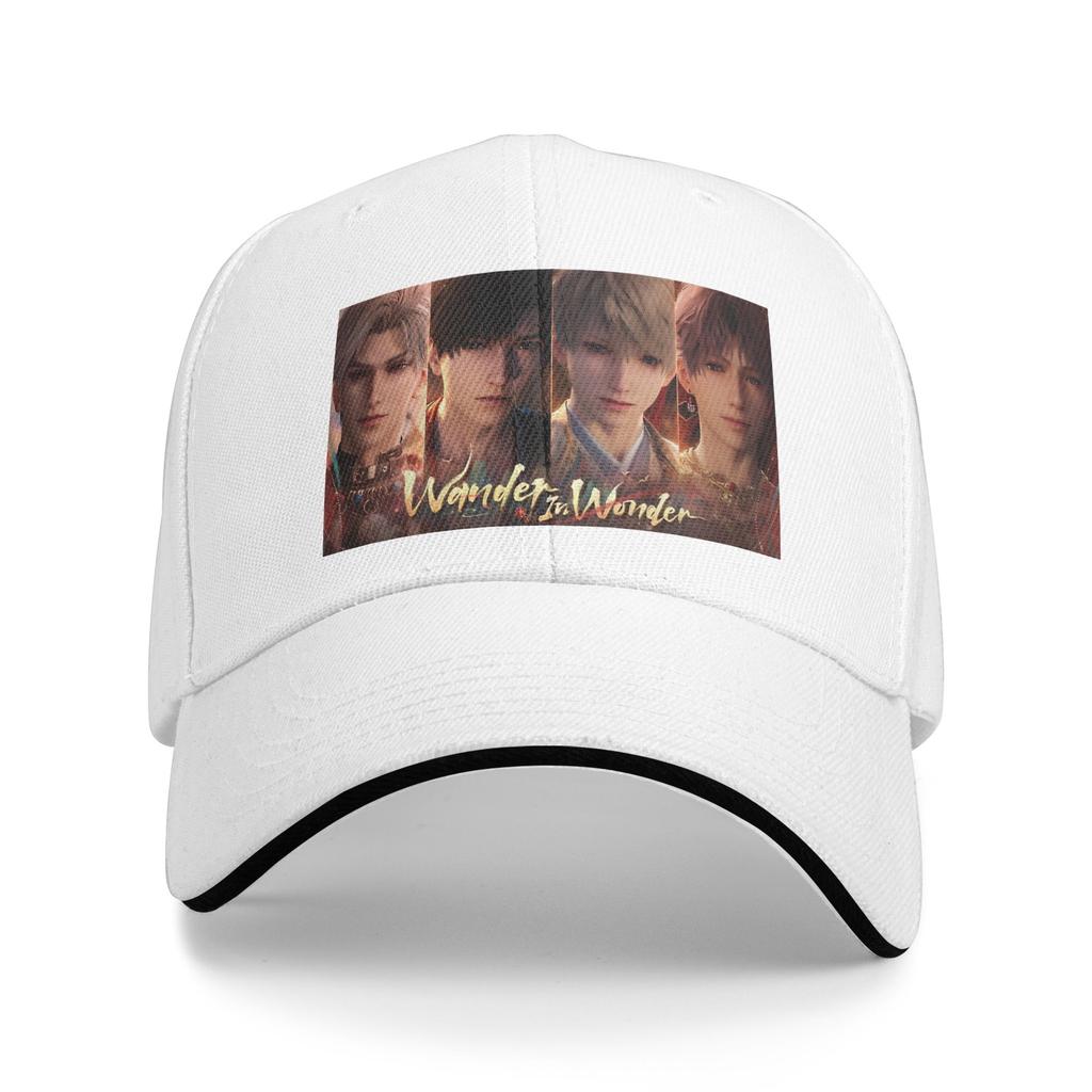 Caleb Love And Deepspace Baseball Caps Fashion Cartoon Sandwich Hat Unisex Style Polyester Dad Hat Outdoor
