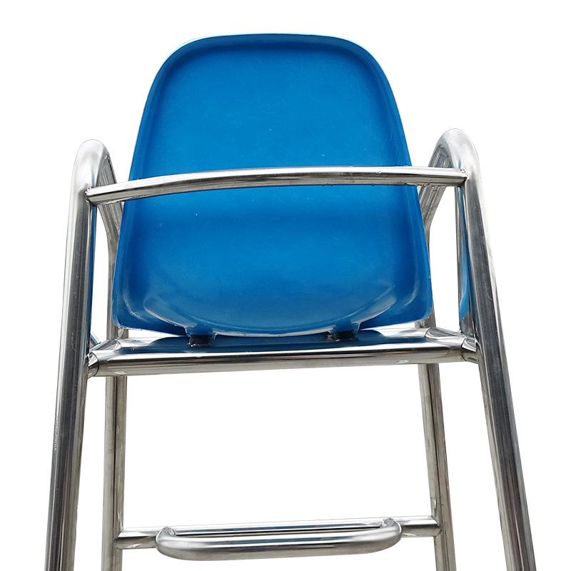 Stainless Steel Lifeguard and Referee Chair for Swimming Pools