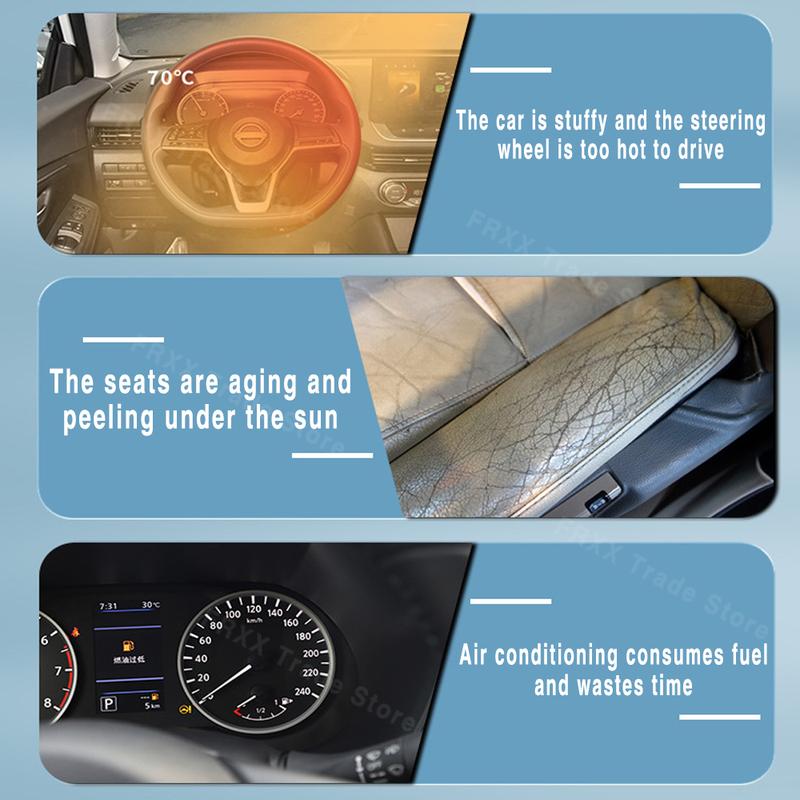 For Jetour X70 Plus 2020~2025 2022 2023 Car Sun Visor Front Windshield Sunshade Heat Insulation Summer Cooling Auto Accessories
