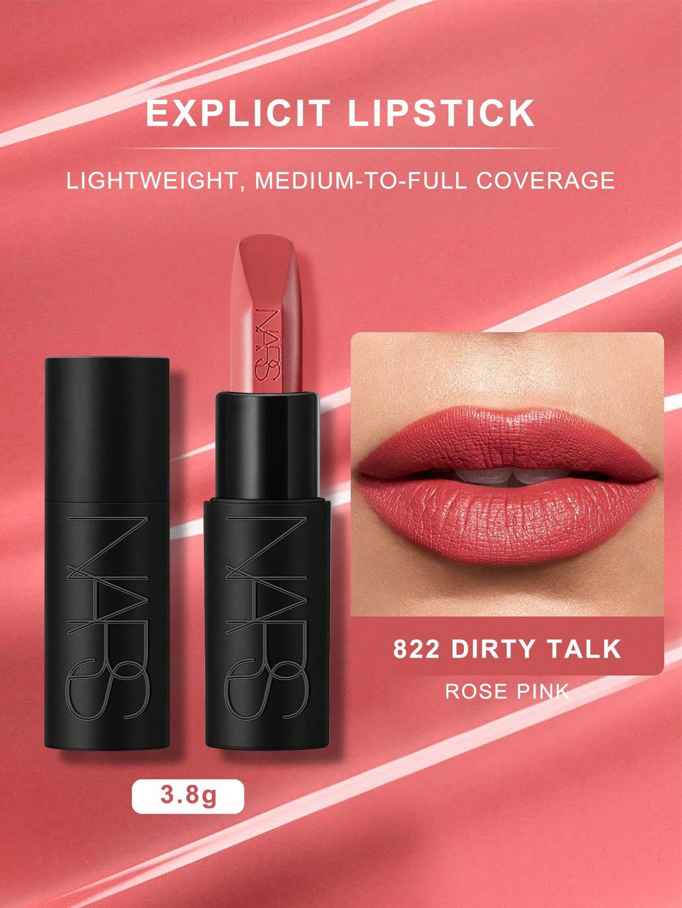 

NARS Explicit Lipstick 3.8g - 802 NO SHAME | Creamy Rich Color #822