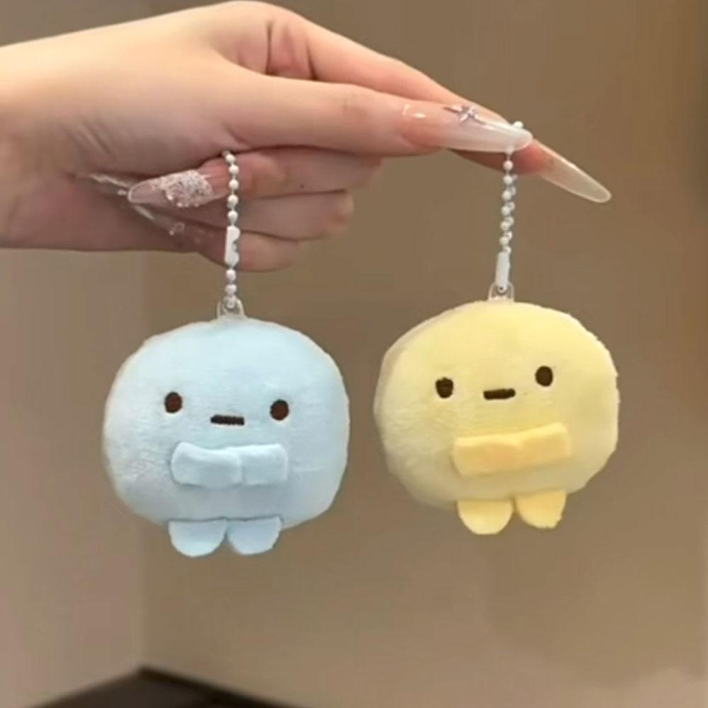 Mini Sumikko Gurashi Plush Keychain San X Sumikko Gurashi Peluche Soft Stuffed Animals Ornament Doll Kawaii Decoration