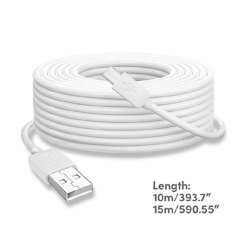 Super Long USB to Micro USB Charging Cable for Camera Long Charger Cable