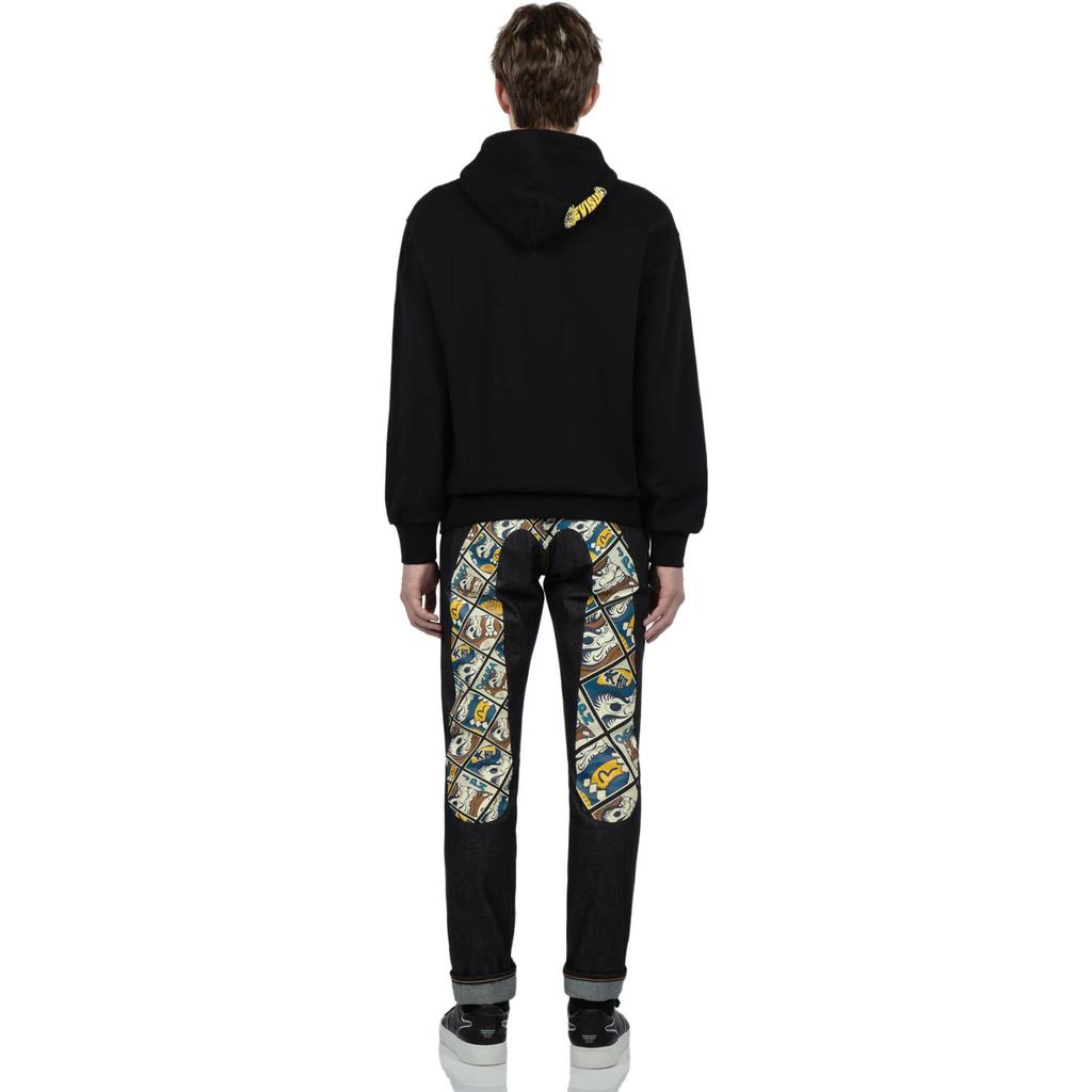 Evisu FW22 Sweatshirt Men's Black 2EAHTM2SW331RXCT