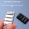 Magnetic Fidget Slider Rectangle Shape EDC Fidget Toys Mini Sensory Toys  Palm Play