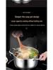 2025 Three-Layer 316 Stainless Steel Steamer & Soup Pot for Induction & Gas Stoves