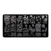 Flower Butterfly Nail Art Stamp Template Image Plate Manicure Accessory