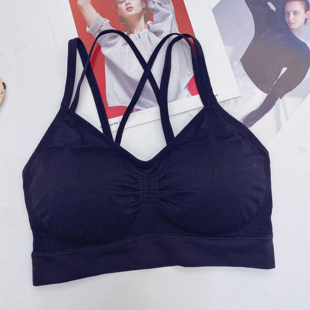 Large Size Beautiful Back Bra Wrap Tube Top Yoga Vest for Women