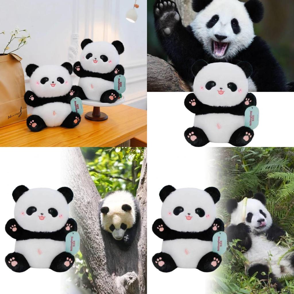 Adorable 8 Inch Panda Plush Toy Ideal For Promotions And Event Giveaways