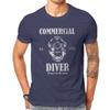 Commercial Diver Fashion TShirts Dive Scuba Diving Male Style Fabric Streetwear T Shirt Summer Fashion Oversized T-shirt Tees