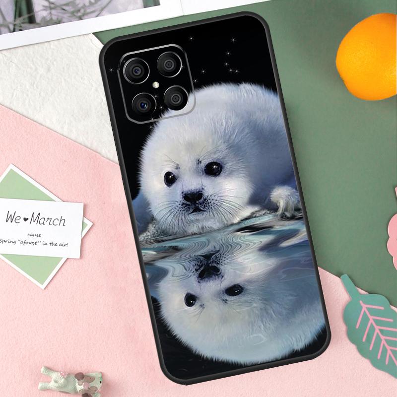 Baby Seals Case For Honor 200 Lite 50 70 90 X9b X9a X8b X8a X8 X9 X9c Honor Magic 7 Pro 5 6 Lite Cover
