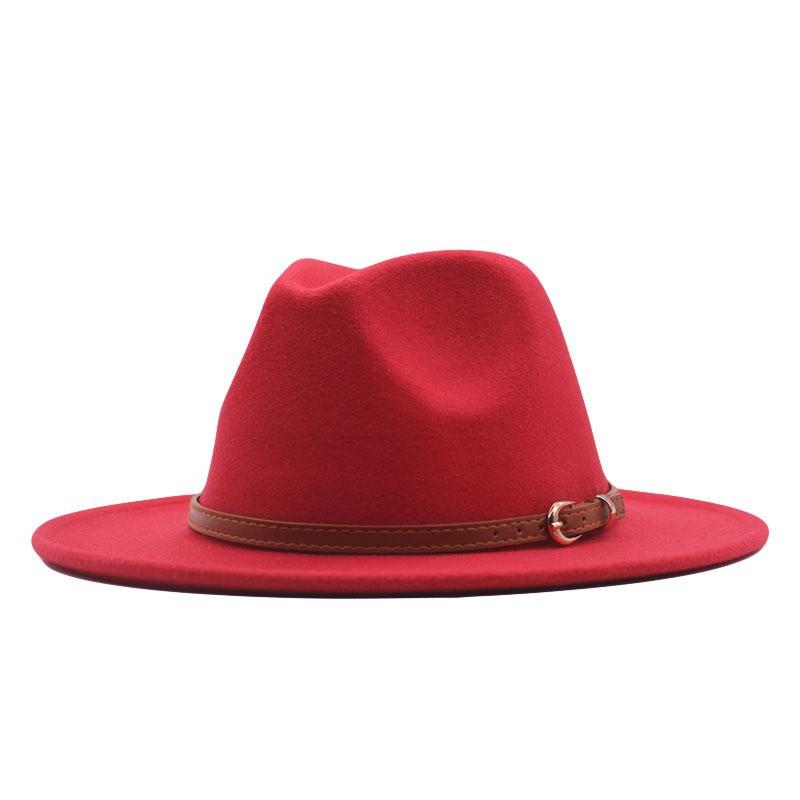 European and American suede warped edge western cowboy hat men and women outdoor curled brim ethnic style top hat felt hat