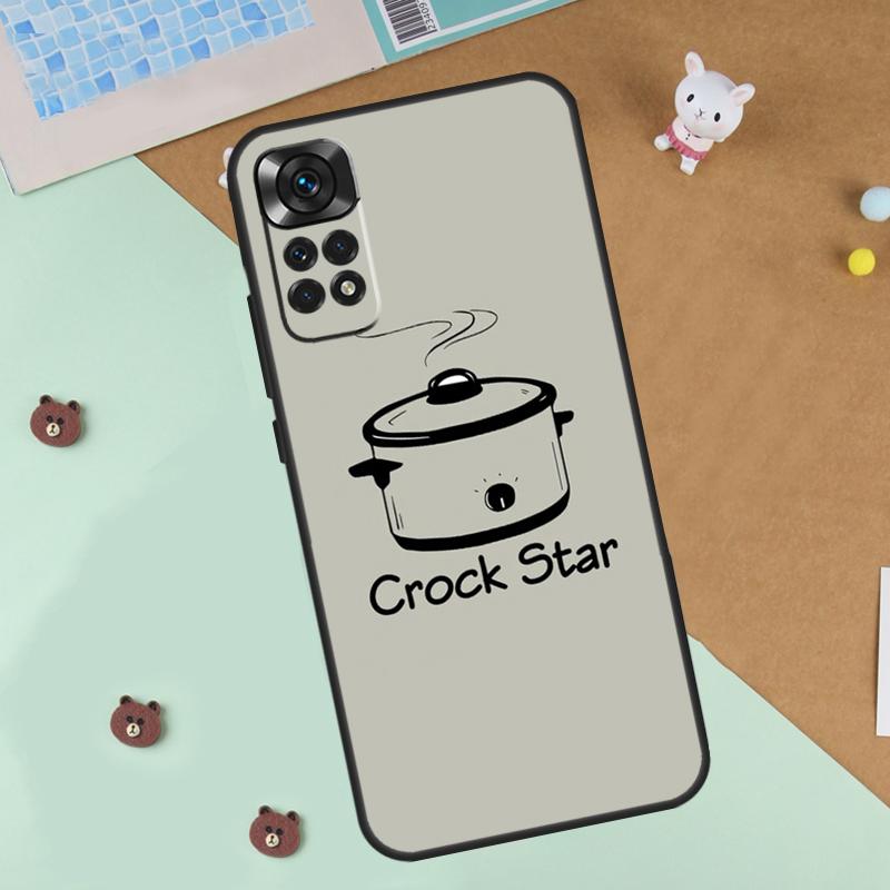 Cooking Chef Case For Xiaomi Redmi Note 13 12 11 9 10 14 Pro 10S 11S 12S Cover For Redmi 13C 10C 12C 14C