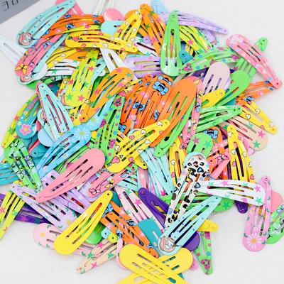 10/20/30 Pezzi Fermagli per Capelli a Forma di Stella in Colori Caramella Stampati BB Clip per Bambine Bambini Fermaglio per Capelli Barrette Accessori per Capelli Donna Bambini
