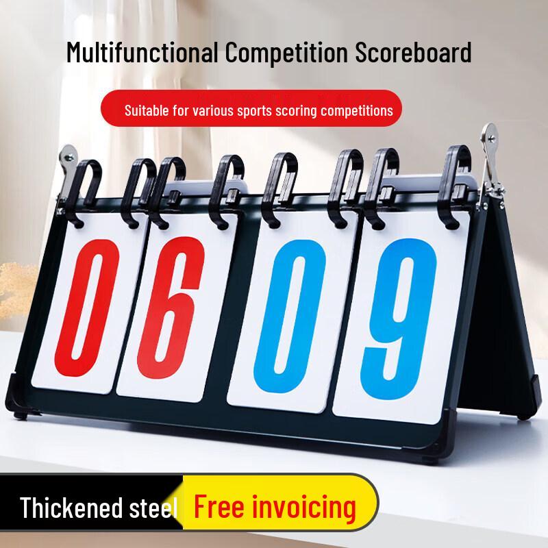 Brangdy Portable Multi-Sport Flip Scoreboard
