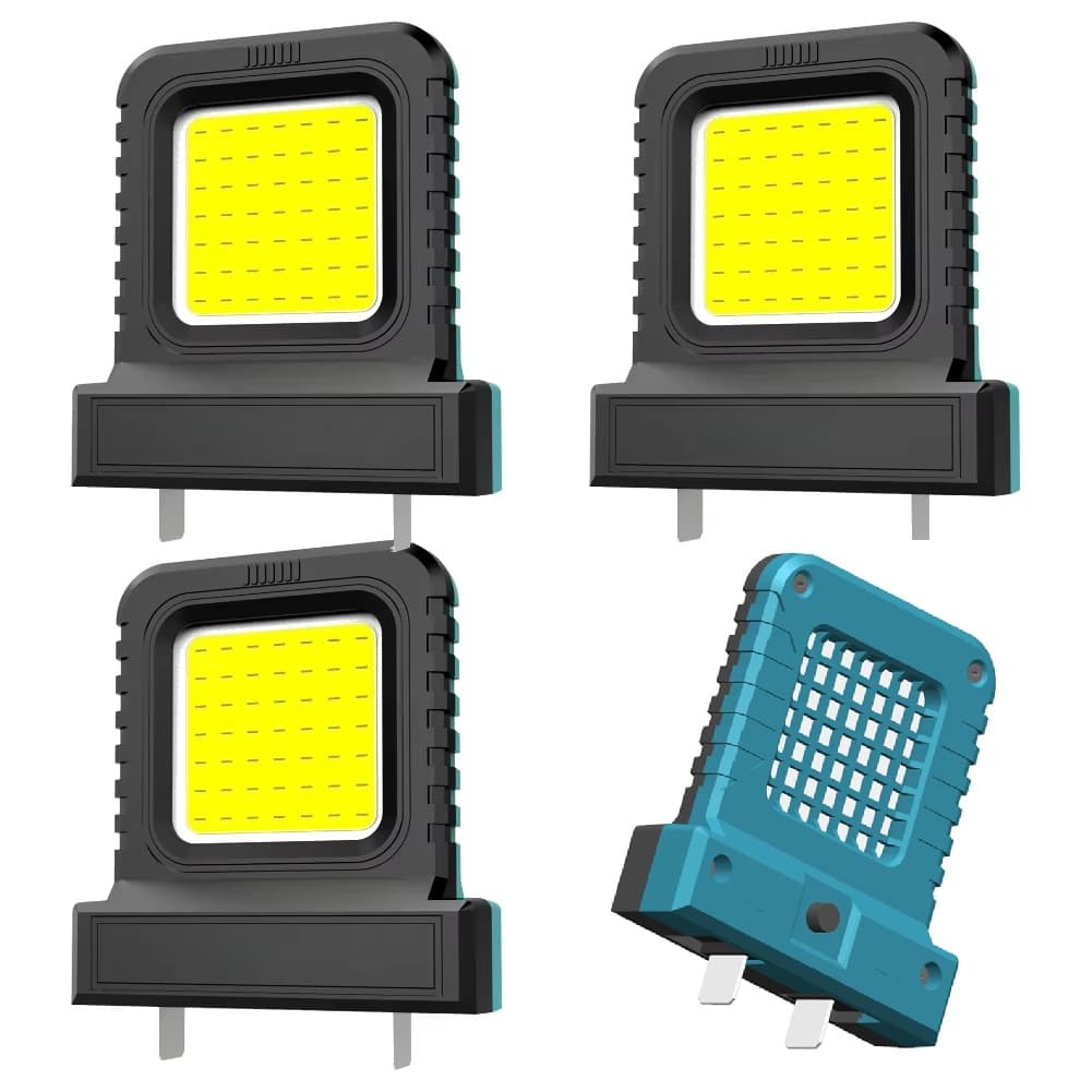 Jobsite Lighting Cordless Floodlight For Vehicle Repairs High Brightness LEDs Lightweight And Compact For Compatible Battery