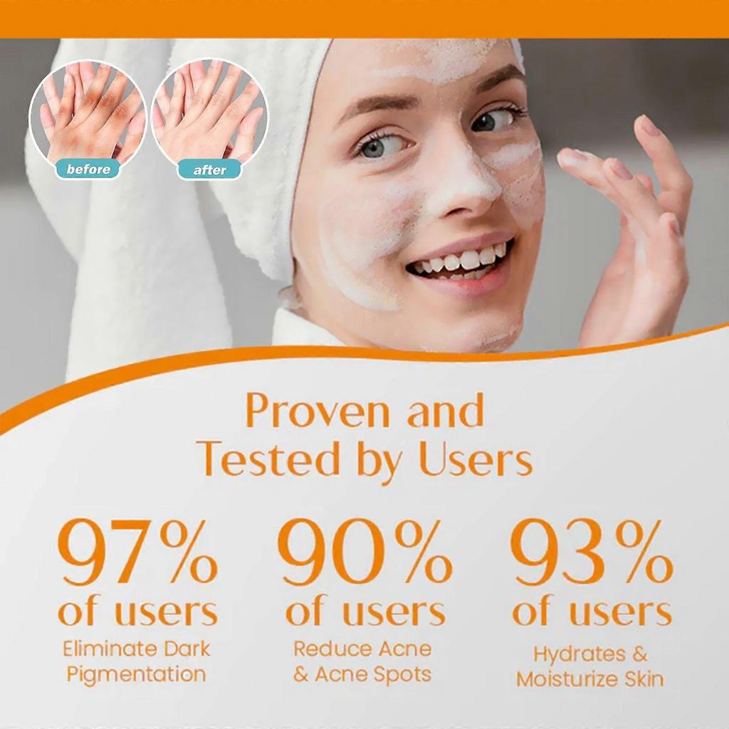 Limited time!!West&Month Brightening Vitamin C Soap - Skin Brightening And Moisturizing Bath Cleansing Soap