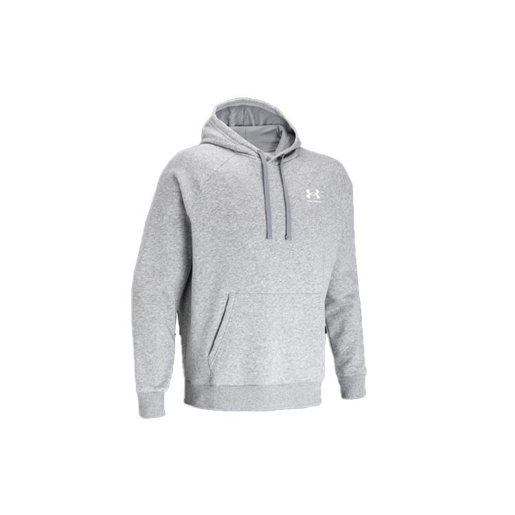 Under Armour Rival Cotton Hoodie Grey Men s 1366723-035 L