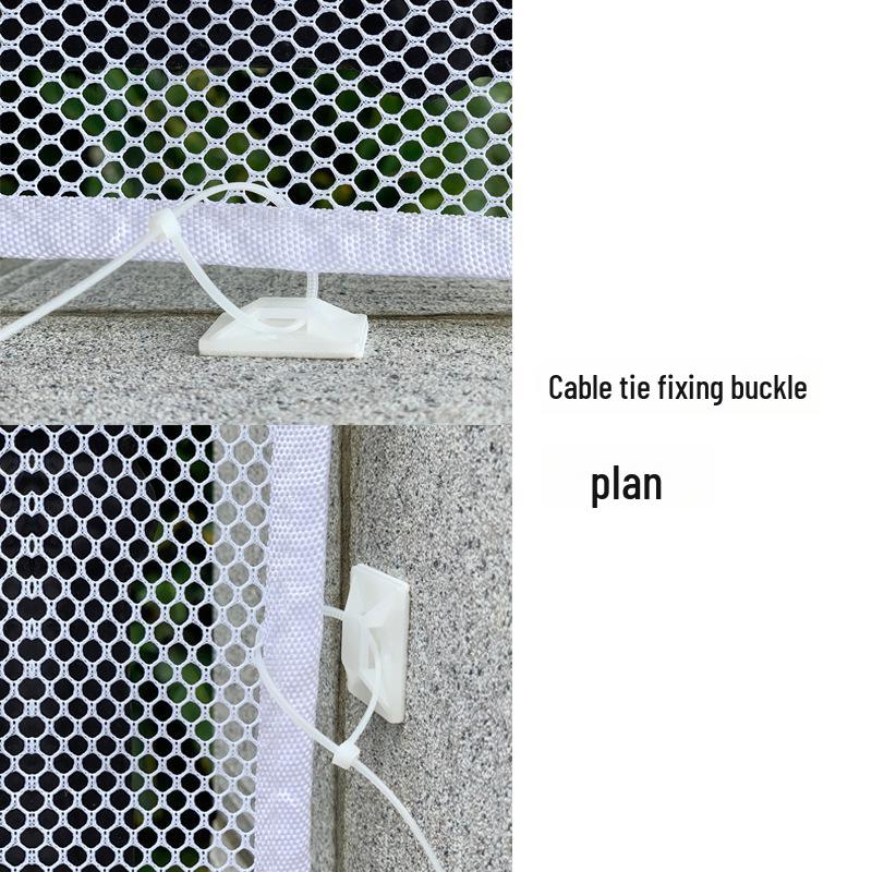 Thickened Safety Rope Net for Balcony & Stairs - Colorful Child Protection Net (2m X 3m)