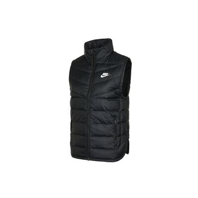 Lässige Warme Stehkragen Sport Daunenweste Damen Westen Schwarz DR1591-010
