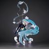 Hatsune Miku Note de Musique Ver Figurines Anime Modèle Statique Statue Châssis Décoration de Bureau Jouets Tendance Surprise Cadeaux à Collectionner