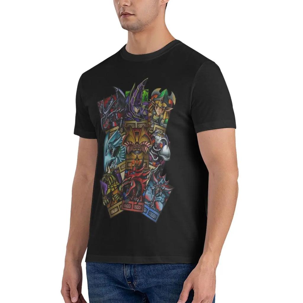 Yugioh Yu-Gi-Oh! Men Crew Neck TShirt Oversized Tops Clothing Sleeve Tees Gift Idea T-Shirt