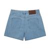 New MLB MOCO Love Series Denim Shorts Women's Light Blue 3FDPH0133-50SBL