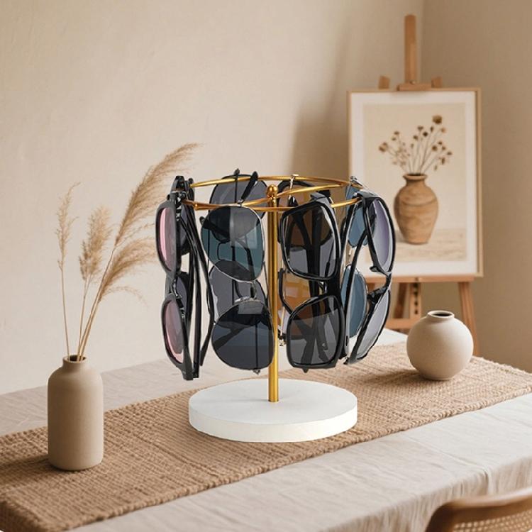 Retail Ready Metal Eyeglass Display Stand Easy Assembly Retail Sunglasses Holder For Opticians And Boutique Settings