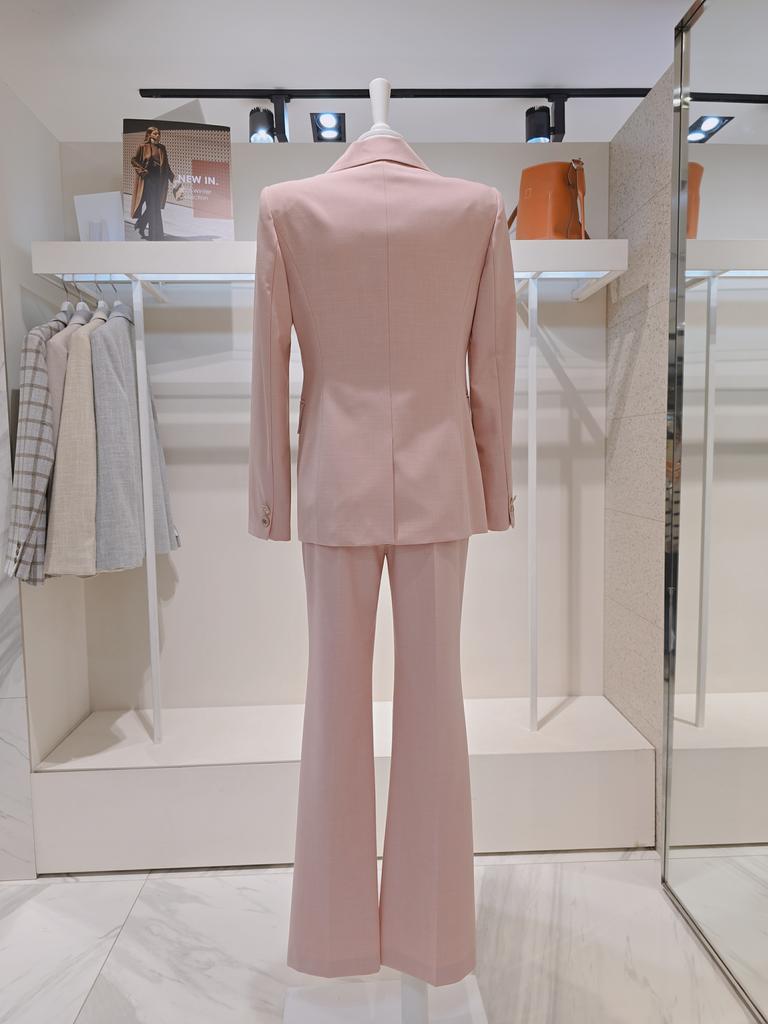 The Izet Women's Suit Set Tailored Double Jacket & Semi Bootcut Slacks