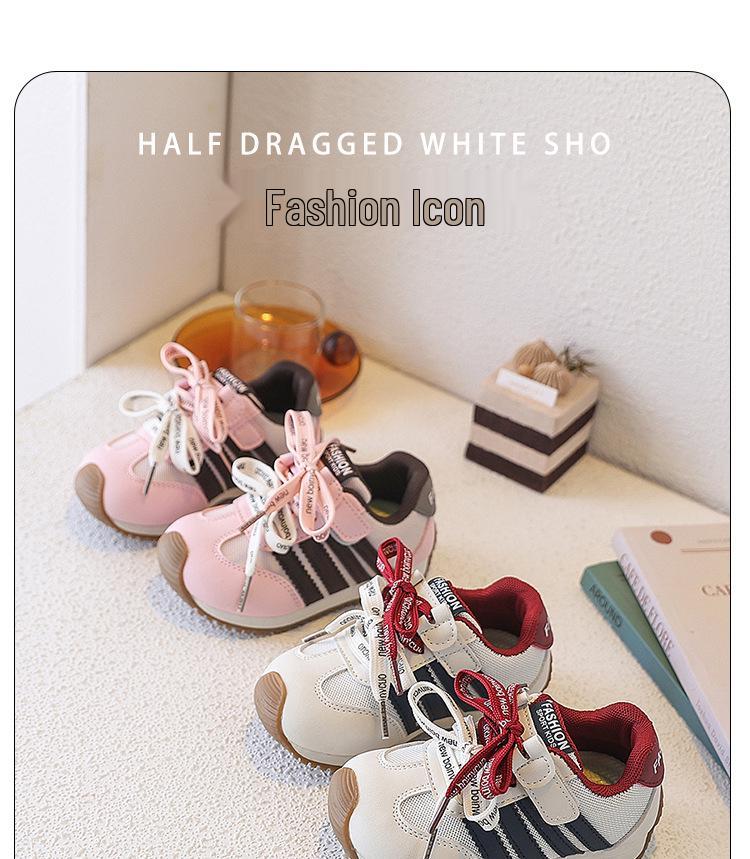 Kids' Agan 2026 Breathable Soft Sole Running Shoes for Boys & Girls - Spring/Autumn Casual Sports Trainers