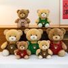 Teddy Bear Plush Toy Overalls Bear Pillow Cute Doll Children's Birthday Gift