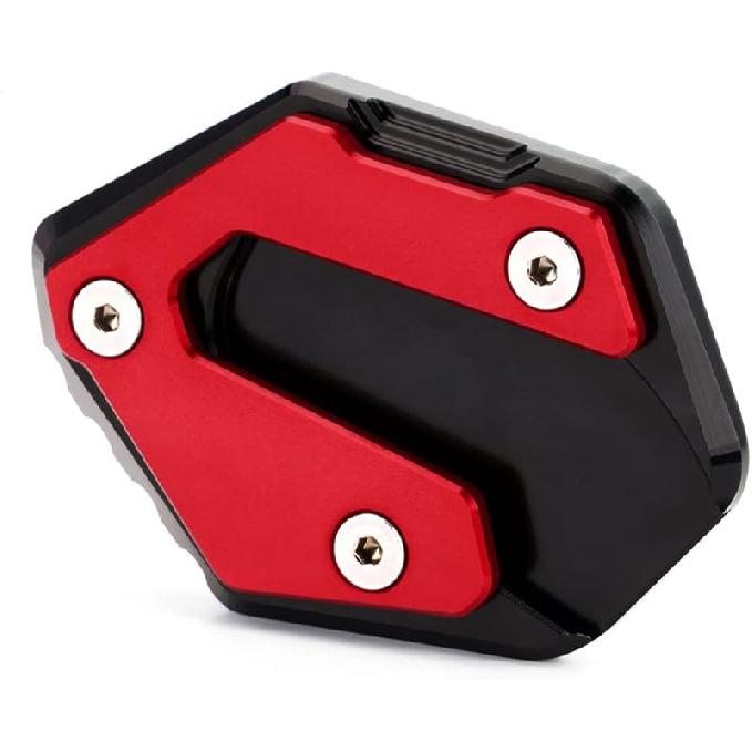 CNC Motorcycle Kickstand Pad Support Side Stand Plate Pad For Yamaha FZ09 MT09 Tracer FJ09 XSR900 Tracer9 Tracer9GT 2015-2022 Kickstand Shoe FZ MT FJ