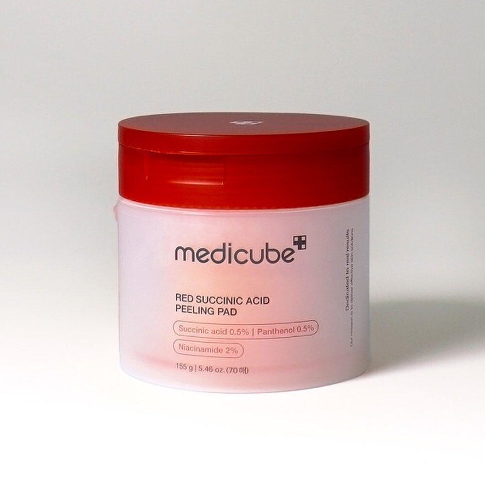 

Диски для пілінгу Medicube Red з бурштиновою кислотою, 70 листів