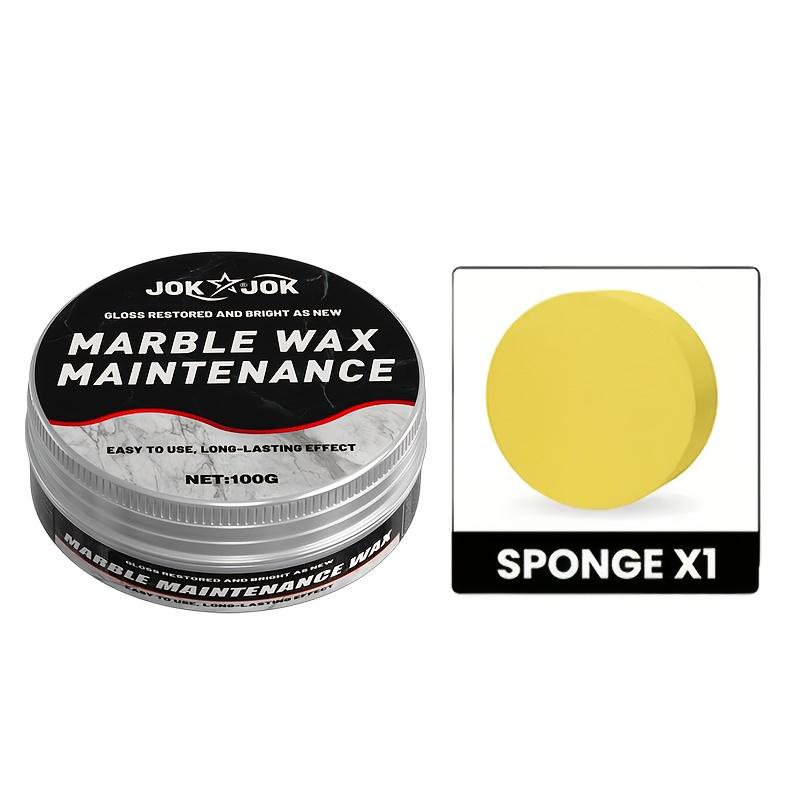 

100G marble care cream - restores luster and protects surfaces - ideal for stone maintenance in kitchens and bathrooms